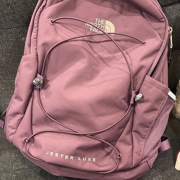 The North Face Handbags - The North Face Jester Luxe Backpack in Mauve brand new!